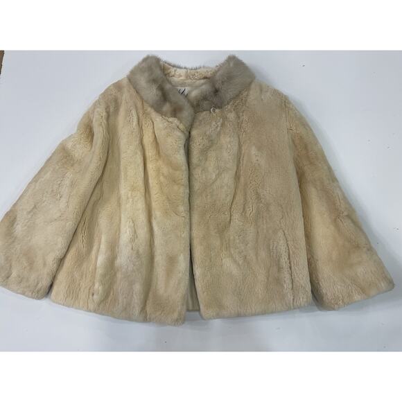 Vintage H. Liebes California , Fur Jacket Womens Size M - Picture 1 of 6